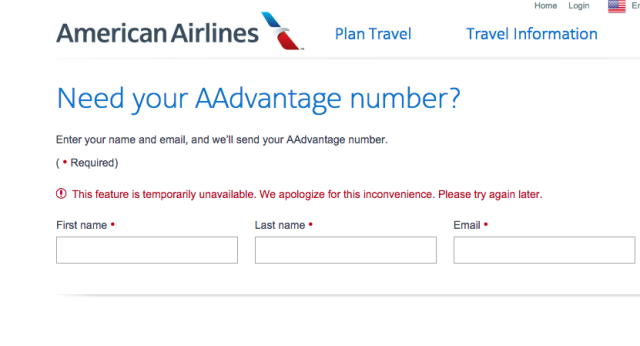 American Airlines information systems outage is affecting its website as well as flights