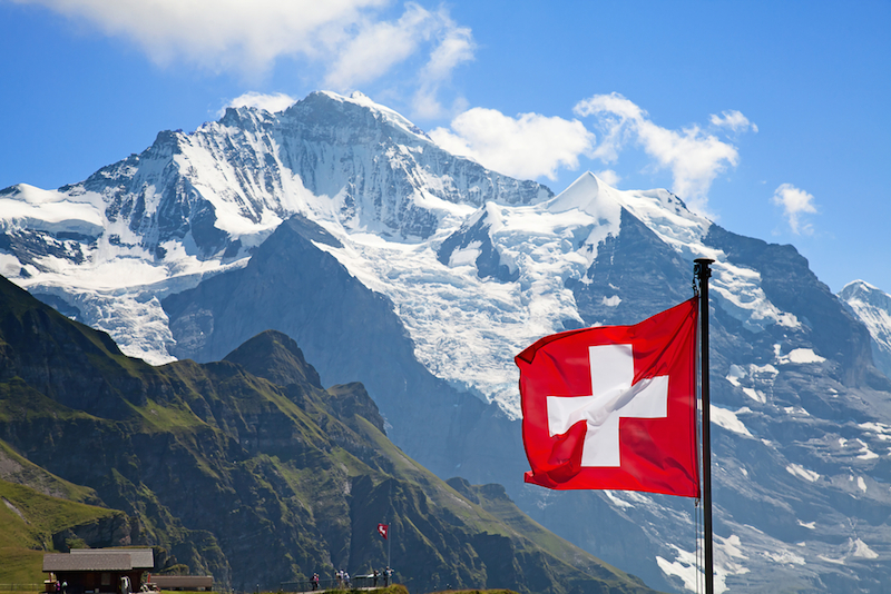 It may get chilly but Switzerland is the best place in the world for seniors to live according to recent research. Here the Swiss flag flies in the mountains near Bern. – AFP Relaxnews pic