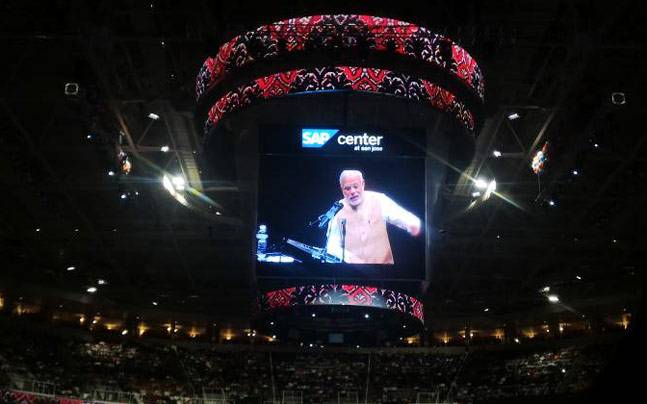 Narendra Modi at San Jose