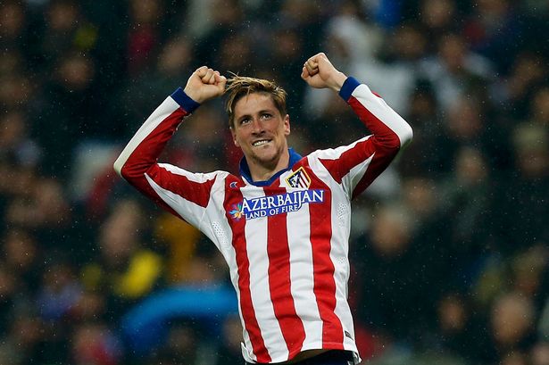 Atletico Madrid striker Fernando Torres