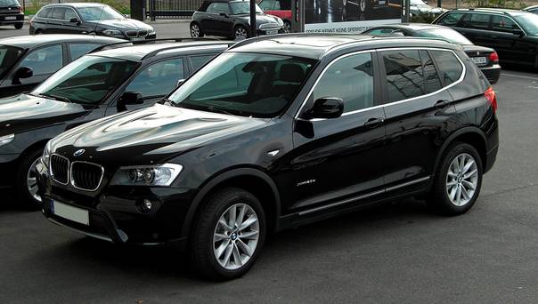 BMW's X3 xDrive 20d SUV which has allegedly failed an emissions test