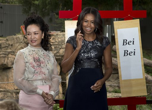 Michelle Obama Peng Liyuan