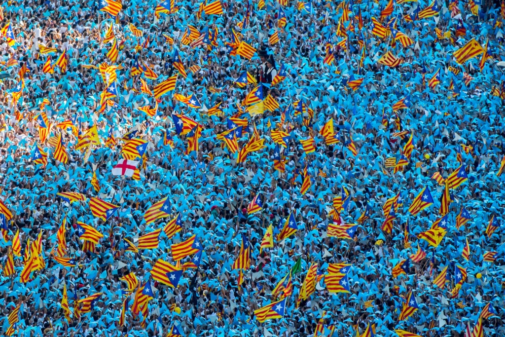 The Spanish northeastern autonomous region celebrates its National Day on September 11 which coincides with the start of the Catalonian parliamentary election campaign. Political Parties for and against independence of Catalonia will hold regional electio