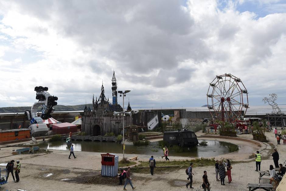 Banksy's Dismaland trailer is a brilliant Disneyland parody (see the video)