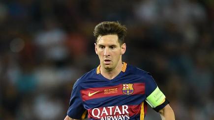 Lionel Messi bagged a brace for Barcelona