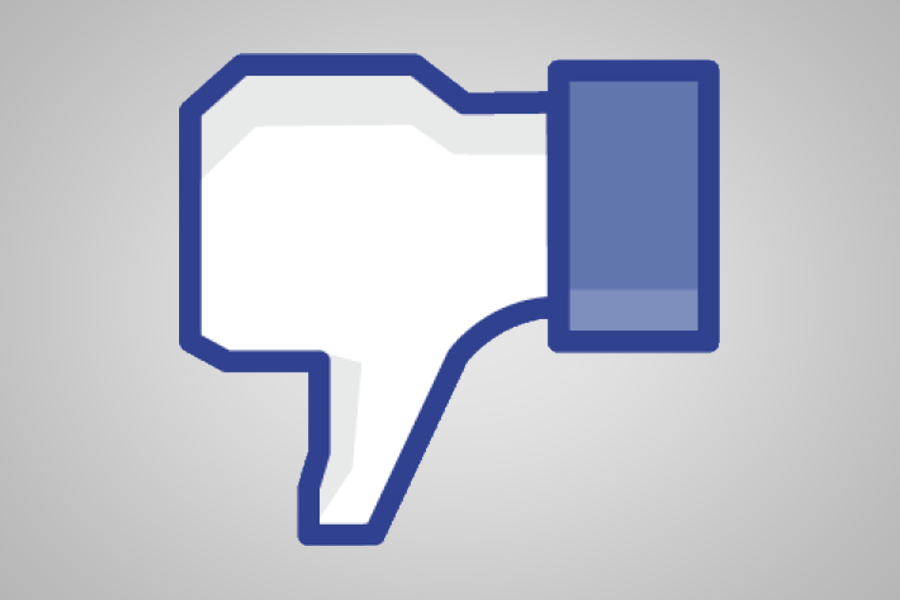 Facebook dislike button