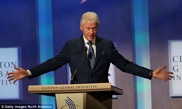 Bill Clinton is a big player at the Clinton Global Initiative right now but even he may have to take a step back because of his wife's White House ambitions