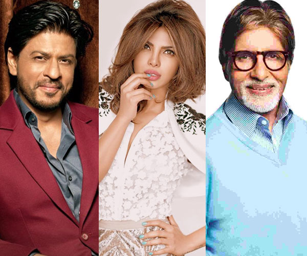 Shah Rukh Khan Priyanka Chopra Amitabh Bachchan wish fans Eid Mubarak