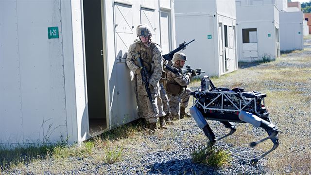 Boston Dynamics’ Spot robo-dog being tested by Marines