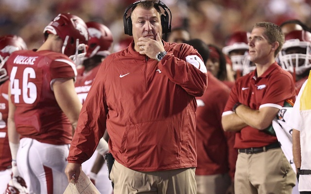 Bret Bielema fires back at Kliff Kingsbury ‘Don’t be so sensitive