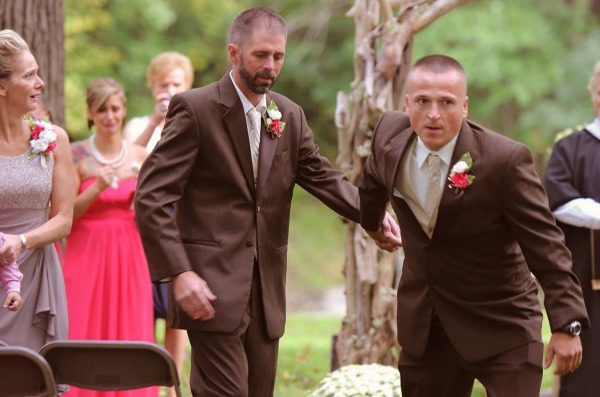 Todd Bachman thought his daughter's step-father should be part of the ceremony