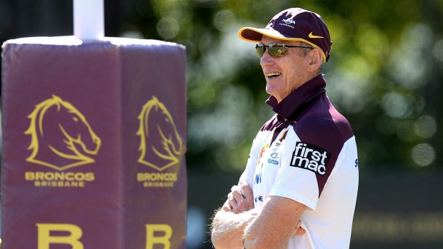 Brisbane Broncos coach Wayne Bennett