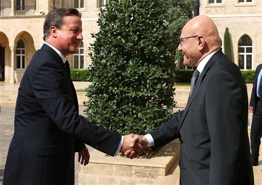 David Cameron Tammam Salam