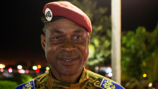 Burkina Faso junta leader Gen. Gilbert Diendere said Thursday that former president Blaise Compaore has no links to a coup in the country. 'We are not here to stay in power.... I have never done politics I'm military,&#39 he told France 24 tele