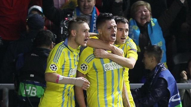 Astana net late equaliser to hold Galatasaray