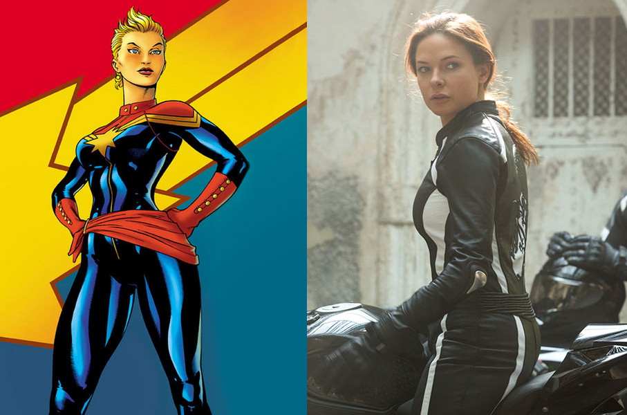 Emily Blunt Further Discusses Those CAPTAIN MARVEL Rumors