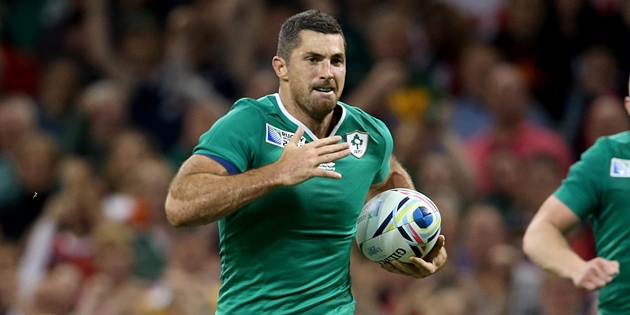 2015 Rugby World Cup Group D Millennium Stadium Cardiff Wales 19/9/2015 Ireland vs Canada Ireland's Rob Kearney scores their sixth try Mandatory Credit