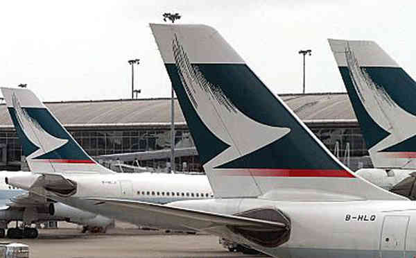 A Cathay Pacific plane flying from Perth to Hong Kong has reportedly caught fire shortly after take-off