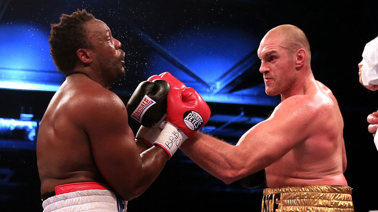 Chisora was no match for Fury's skills in their rematch