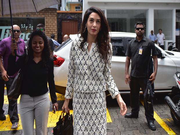 Amal Clooney 'turned down lucrative deal with luxury brand' as she defends