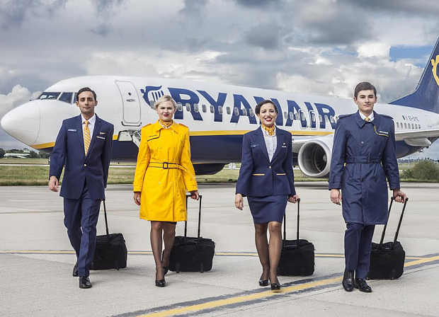 Crew will be getting new uniforms from mid December as part of Ryanair's revamp