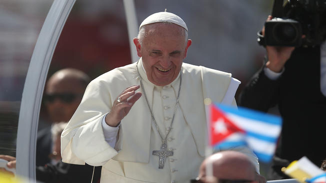 Holguin Cuba. Pope Francis is spending his second day of a three day trip in Holguin Cuba after arriving in Havana Cuba before Santiago de Cuba and