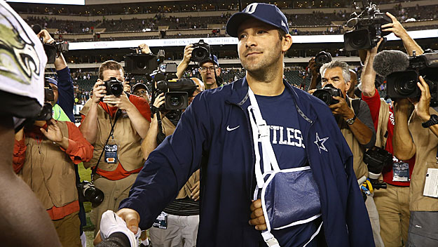 Dallas Cowboy quarterback Tony Romo