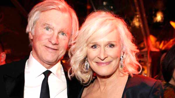 David Shaw and Glenn Close. Image via Twitter