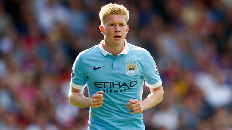 De Bruyne moved to Manchester City in August from Bundesliga side Wolfsburg