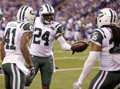 Jets CB Revis' status vs. Eagles uncertain