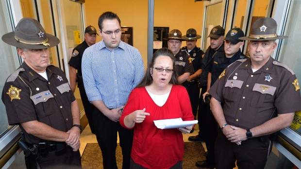 Rowan County Clerk Kim Davis