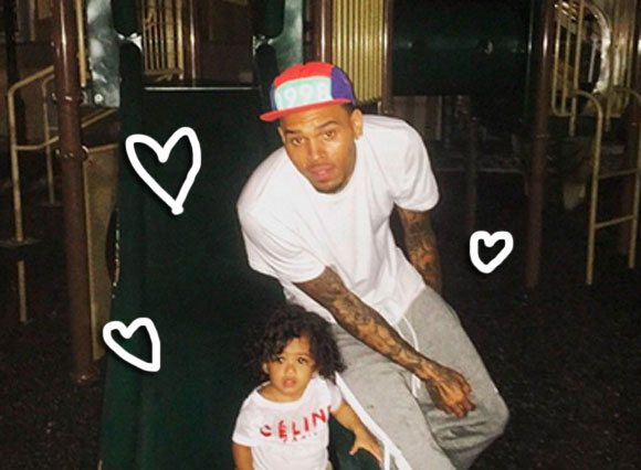 Chris Brown -- My Daughter Gets My Last Name, and I Get Her ... Sometimes