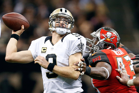 New Orleans Saints quarterback Drew Brees