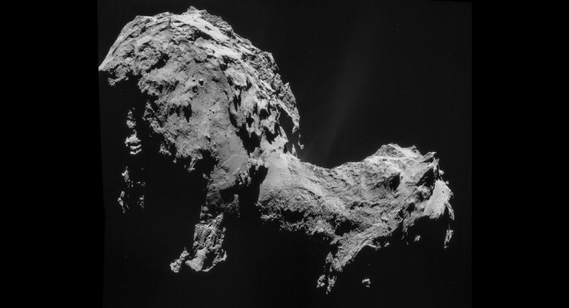 Rosetta's comet has its own water cycle: Ice formation on the surface of 67P