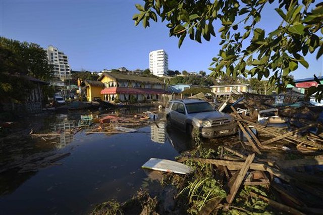 Magnitude-8.3 Earthquake Strikes Off Coast Of Chile; Tsunami Possible