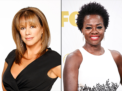 Nancy Lee Grahn and Viola Davis