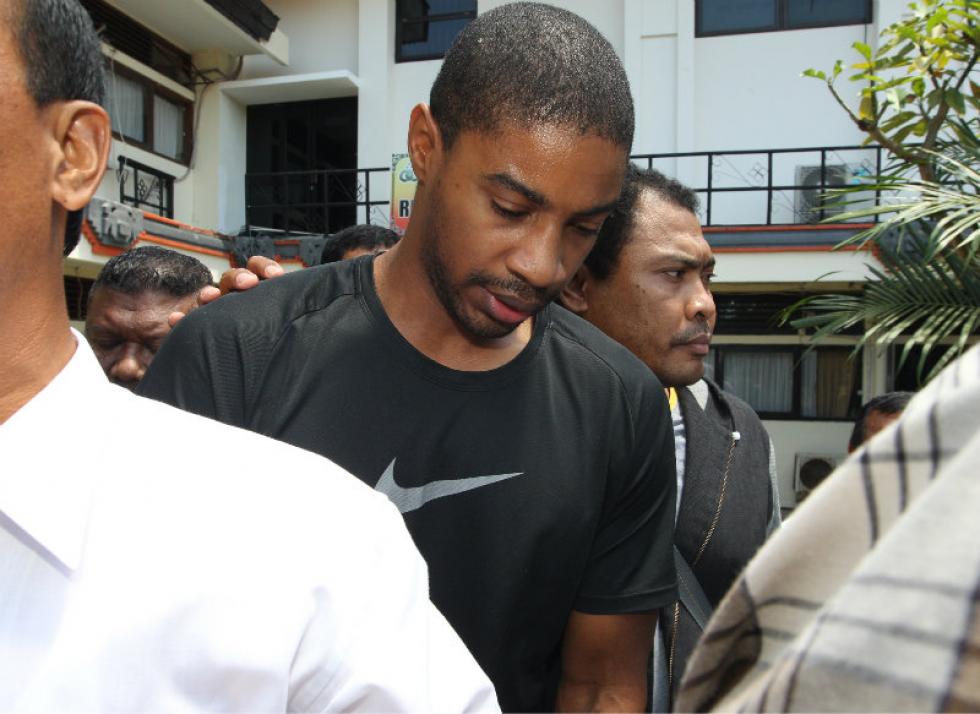 Associated Press Former Austin police officer Von Trey Jamal Clark center is escorted by Indonesian police officers Wednesday in Bali Indonesia during his extradition to the United States in connection with the murder of his pregnant girlfriend