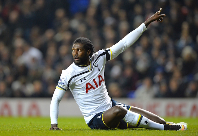 Ex Tottenham striker Adebayor set to join Samuel Eto’o at Antalyaspor