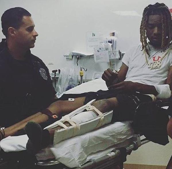 Fetty Wap hospitalized after grisly motorcycle accident