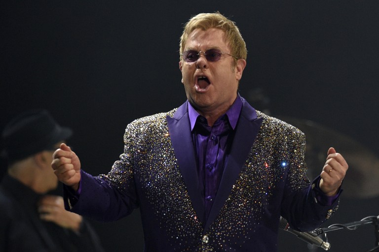 File British singer Elton John thought he had Vladimir Putin on the line but was duped by two Russian comedians