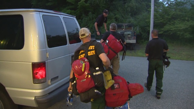 Wildfire firefighters