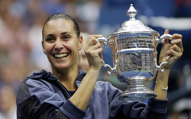 US Open 2015 Flavia Pennetta beats Roberta Vinci to claim title and retires straight away after