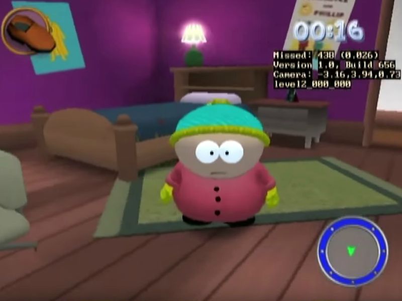 Footage from an unreleased'South Park game for the original Xbox has hit the Web and it's a must-see for fans of the show