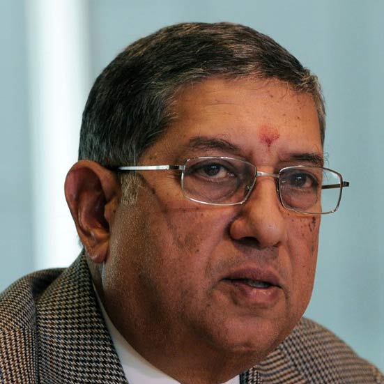 Former BCCI chief N Srinivasan