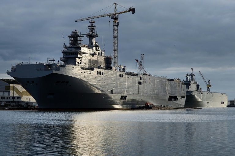 France says Egypt to buy Mistral warships after Russia deal scrapped