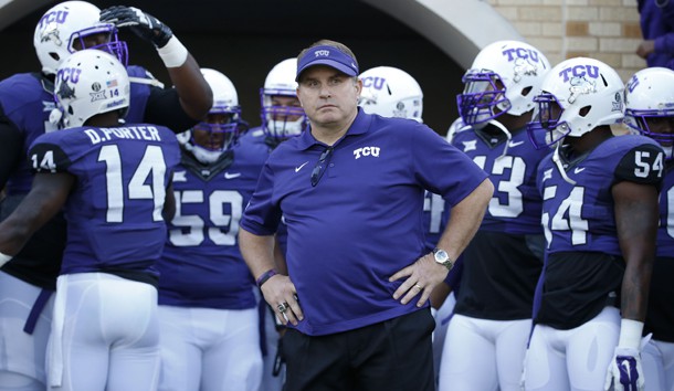 Gary Patterson has had issues with player behavior this season