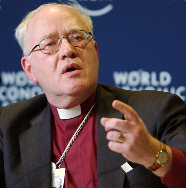 Former Archbishop of Canterbury Lord Carey