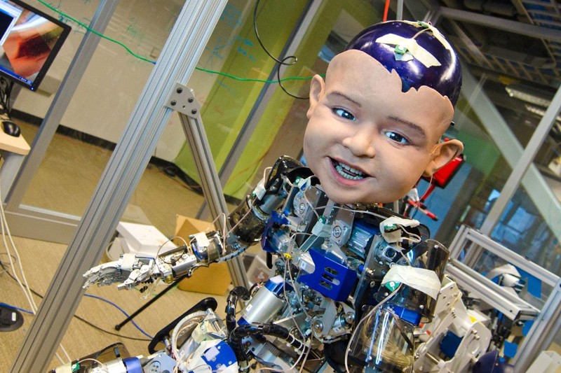 Expressive baby robot confirms why infants smile at their mums