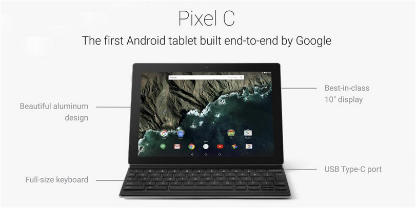 Google Pixel C tablet