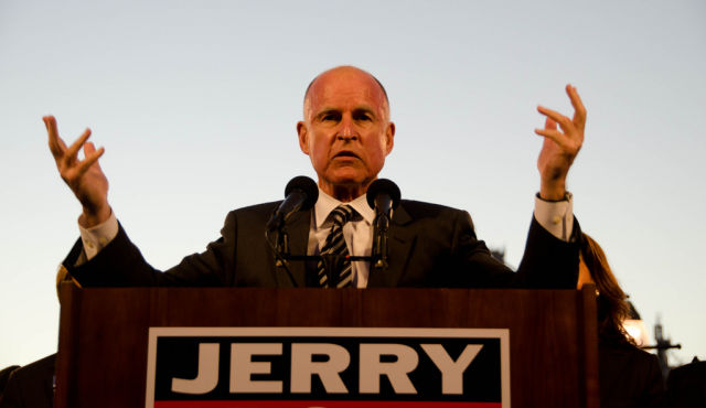 Gov. Jerry Brown as seen in 2010.
				Steve Rhodes